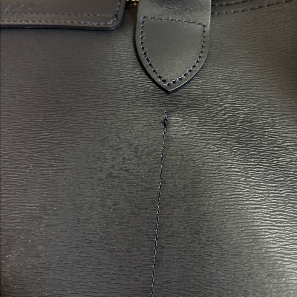 Longchamp Le Pliage City Tote Navy Large - Picture 3 of 8